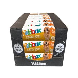 Webbox Chub Roll Complementary Adult Wet Dog Food With Added Herbs (15 x 720g)