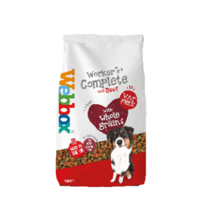 Webbox Worker Complete Dry Dog Food - Beef & Wholegrains (15kg Bag)