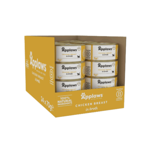 Applaws Chicken Breast in Broth Wet Cat Food, 24 x 70g Tins