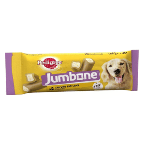 Pedigree Jumbone Medium Dog Chews, Chicken & Lamb - 12 Pack Bulk
