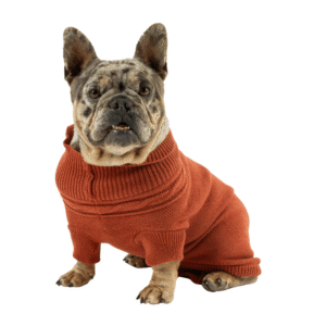 Ancol Classic Cable Knit Dog Jumper - Terracotta (Small)