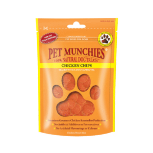Pet Munchies Chicken Chips Dog Treats - 100g (Pack of 8)