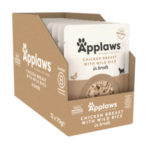 Applaws Natural Chicken with Wild Rice Cat Food - 12 x 70g Pouches