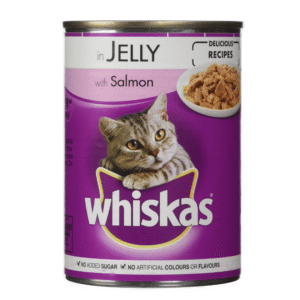 Whiskas With Salmon In Jelly 390 g (Pack of 12)