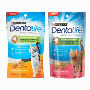 Purina Dentalife Cat Dental Treats Bundle - Salmon & Chicken