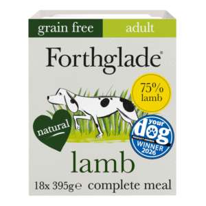 Forthglade Grain Free Lamb & Vegetable Wet Dog Food - 18 x 395g