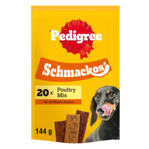 Pedigree Schmackos Variety Poultry Mix (9 Packs of 20)