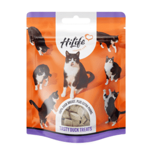 HiLife Duck Breast Cat Treats: Grain-Free & Freeze Dried (12 Pack)