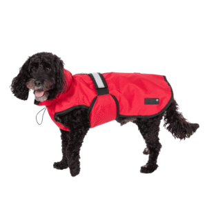 Waterproof 3-in-1 Dog Coat - Red All-Weather Jacket