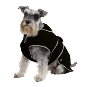 Ancol Muddy Paws All-Weather Stormguard Coat - Black (Medium, 40cm)