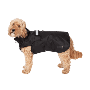 3-in-1 All-Weather Dog Coat - Black (33cm / 13in)