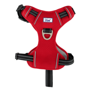 Ancol Viva Exercise & Travel Dog Harness - Red (XL, 80-120cm)