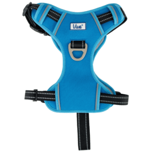 Ancol Viva Exercise & Travel Dog Harness - Blue (Small, 35-45cm)