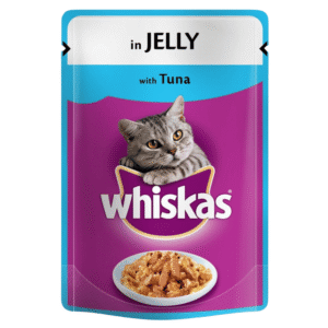Whiskas Pouch in Jelly with Tuna 100 g (Pack of 24)